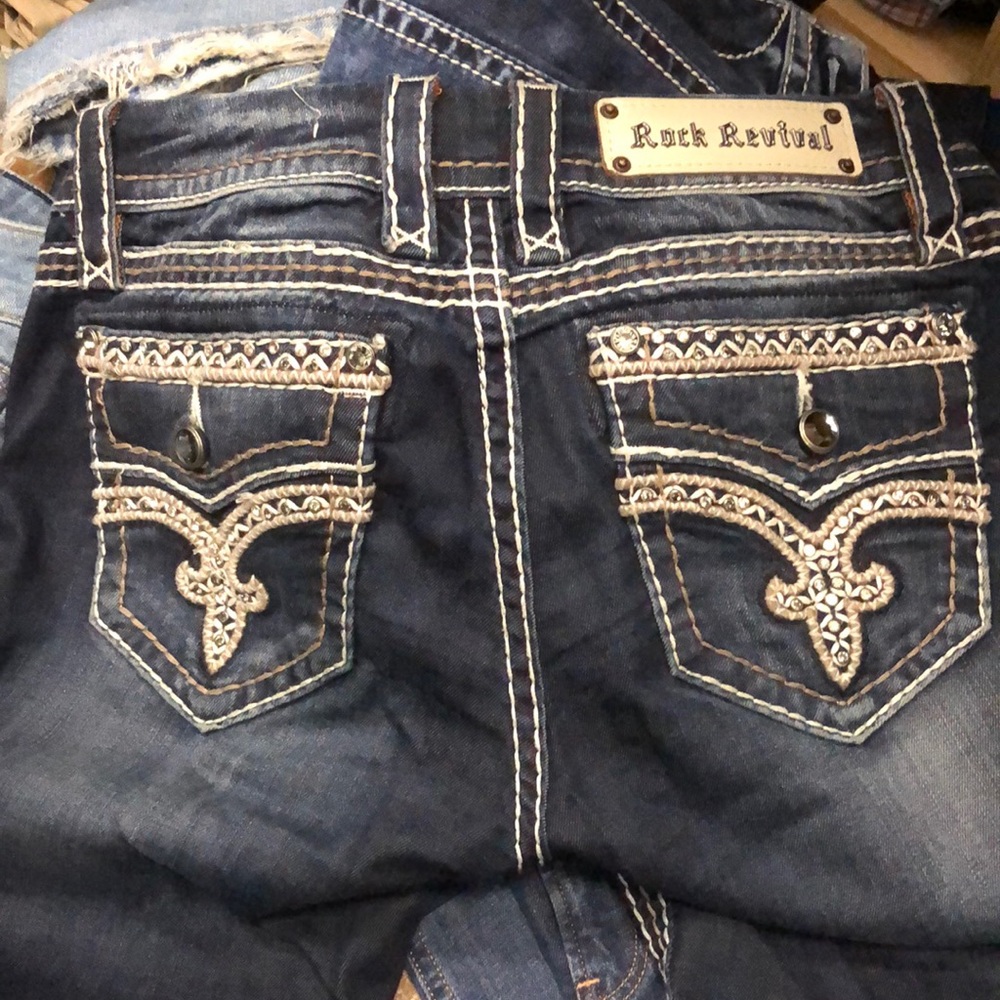 Rock revival jeans.